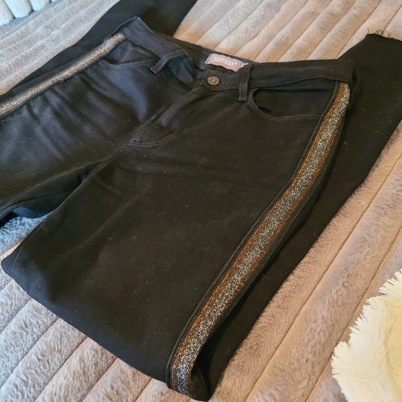 Just USA side stripe black jeans - Picture 6 of 7